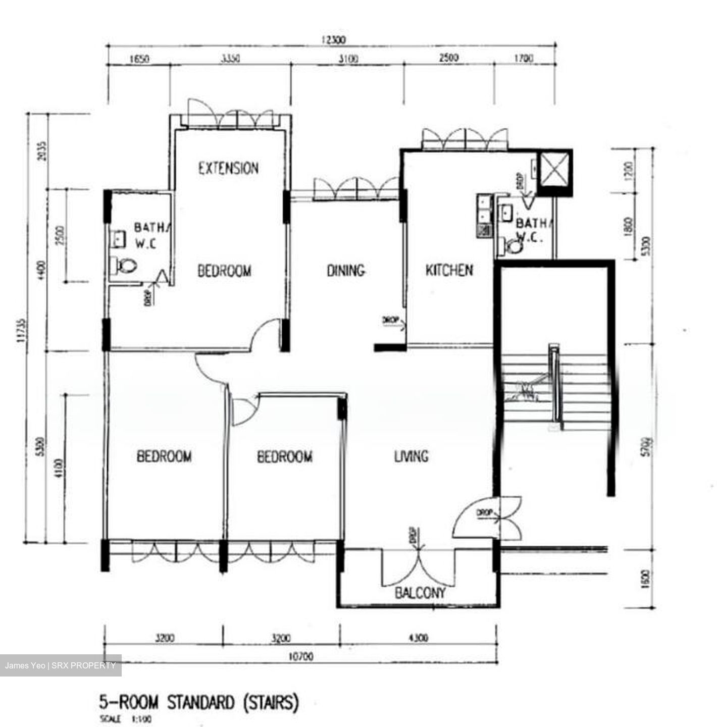 Blk 22 Eunos Crescent View (Geylang), HDB 5 Rooms #511584401